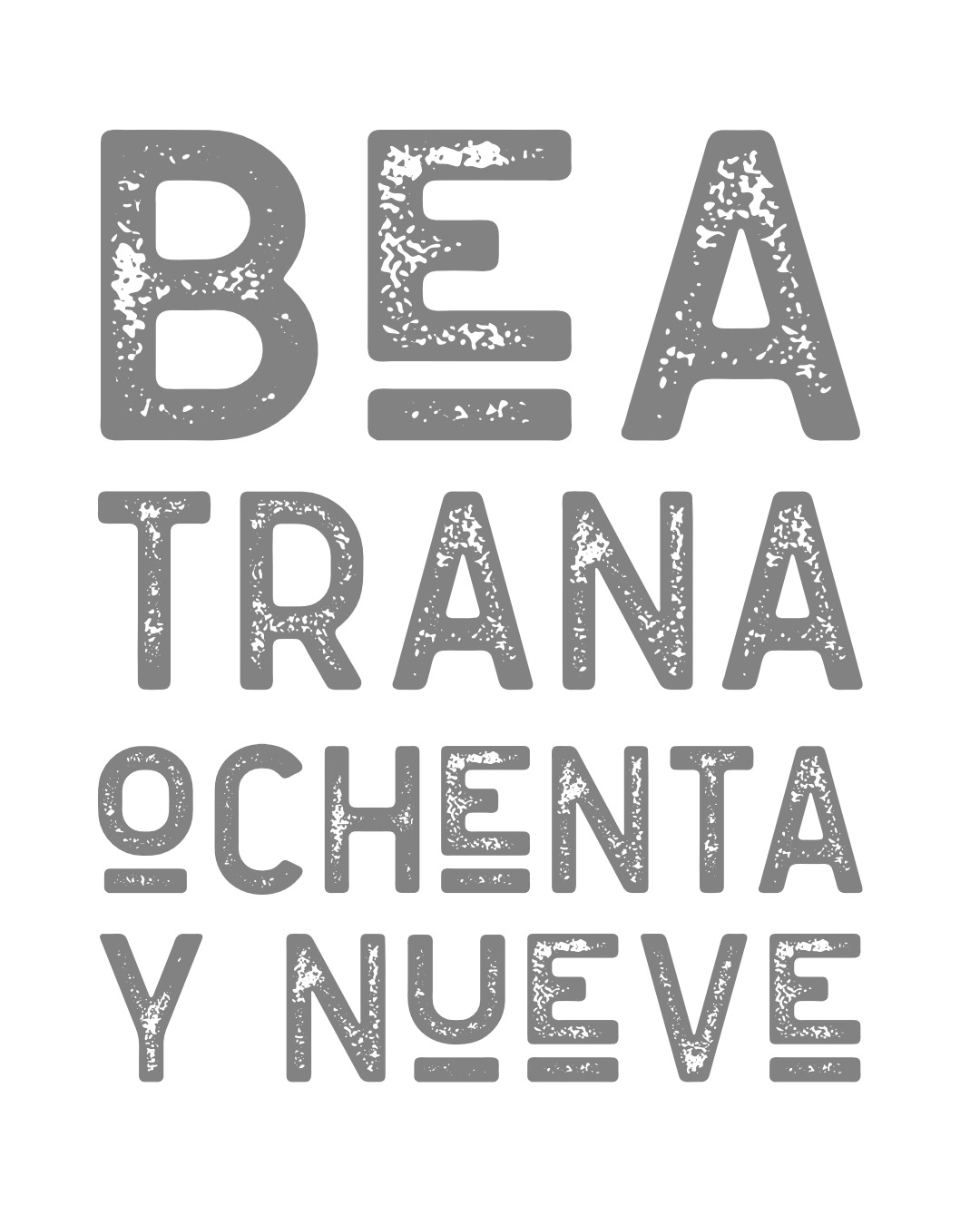 Bea Trena Ochenta y Nueve